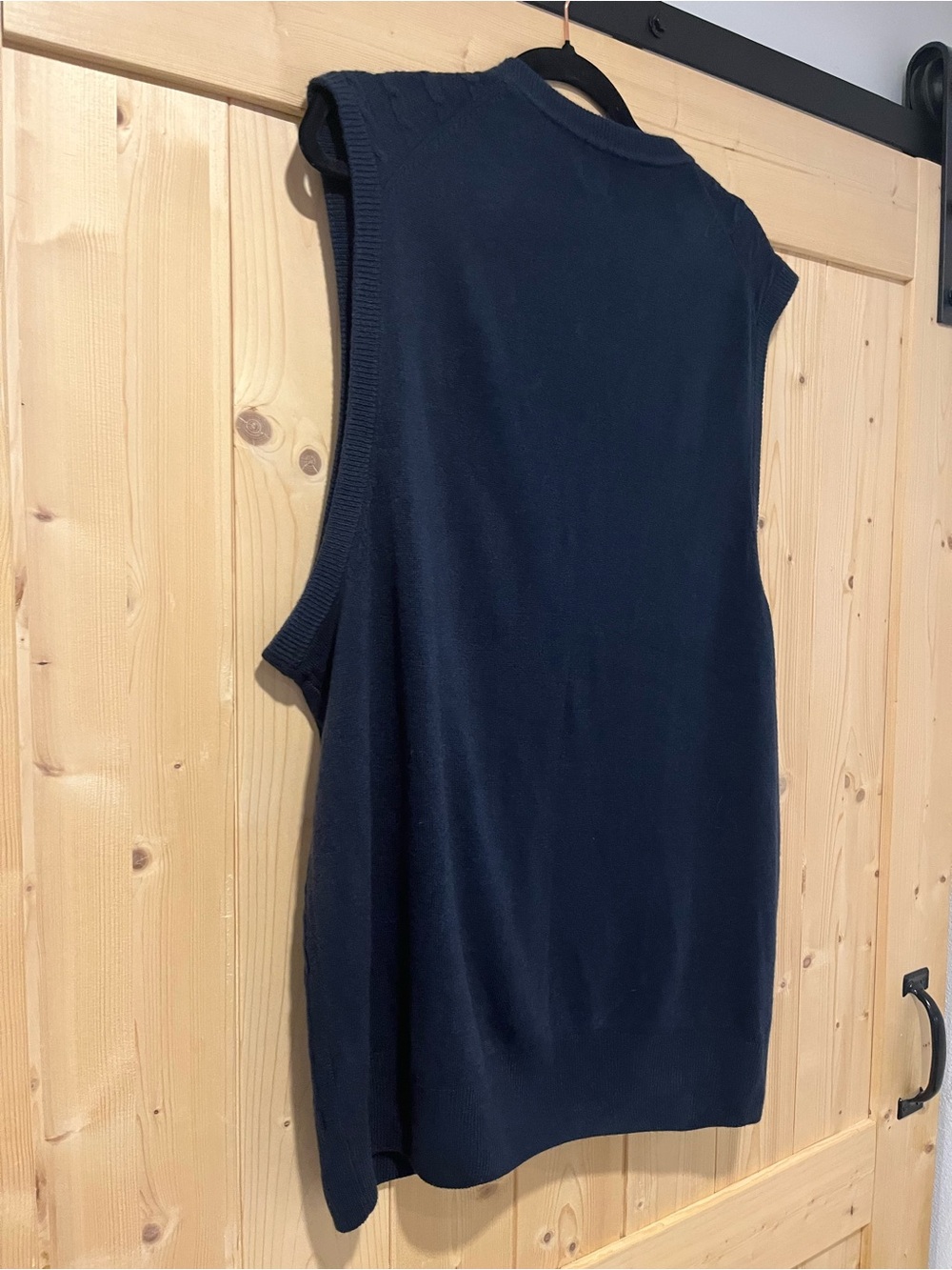 Dockers Men’s Navy Cable Knit Sweater Vest XL NWT ⛳️ - Picture 7 of 10